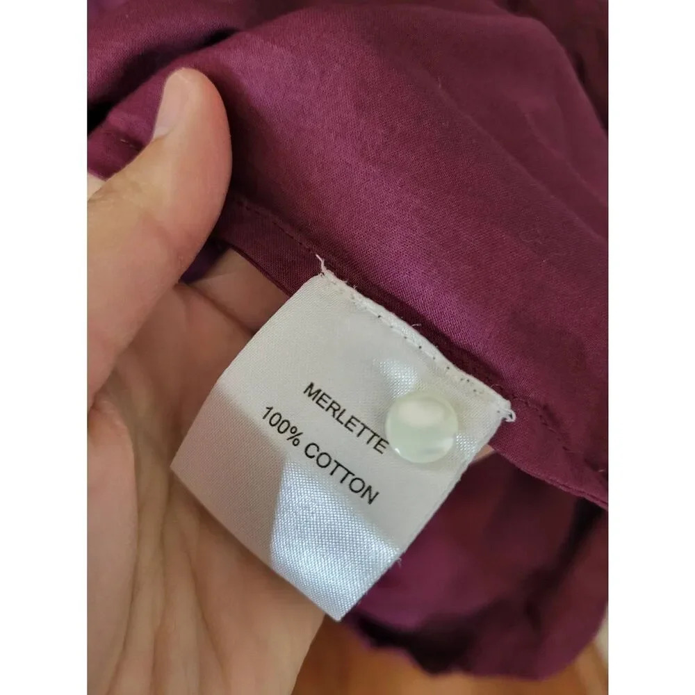 Wine Ruffled Tiered Midi Sundress - Picture 7 of 12